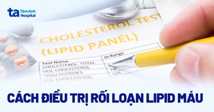 Ảnh các phương pháp điều trị rối loạn mỡ máu hiệu quả