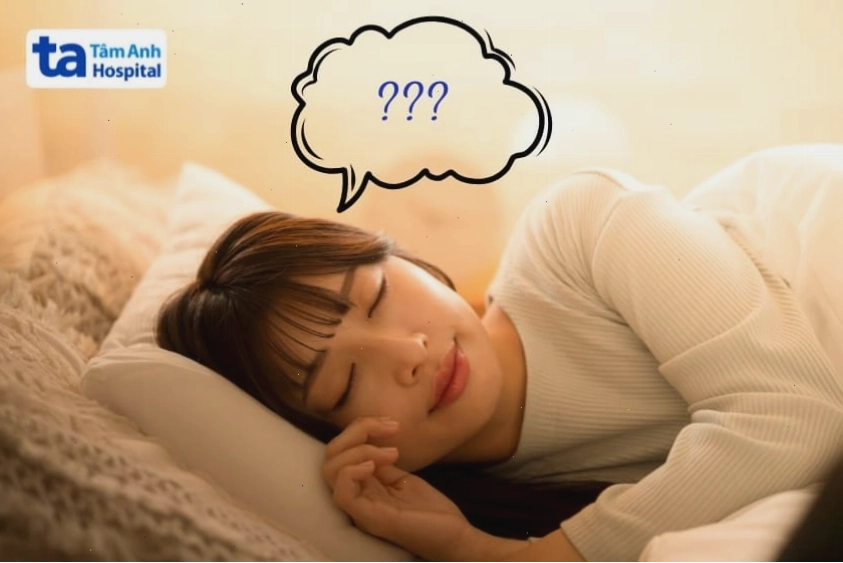 Ảnh chụp minh họa giấc ngủ mơ là hiện tượng bình thường