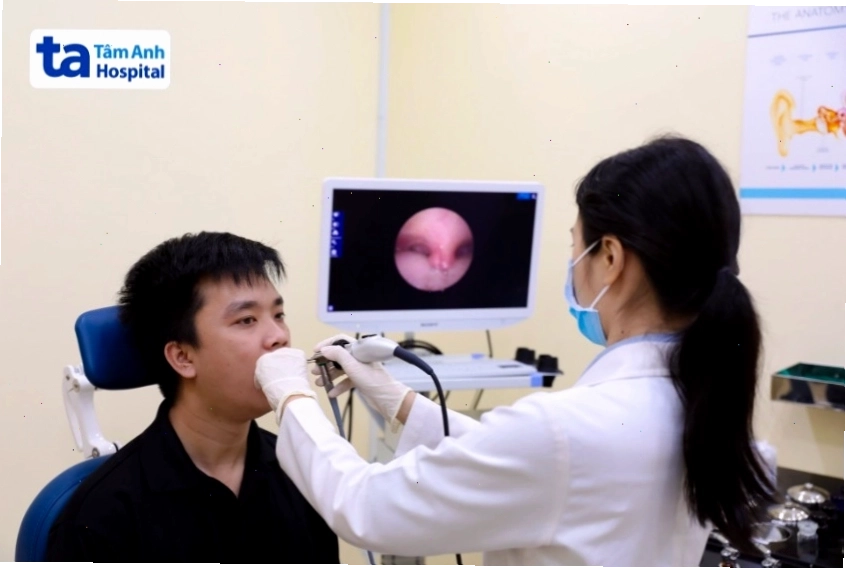 Ảnh điều trị hắng giọng