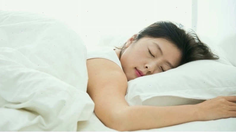 Ảnh minh họa thói quen đi ngủ sớm