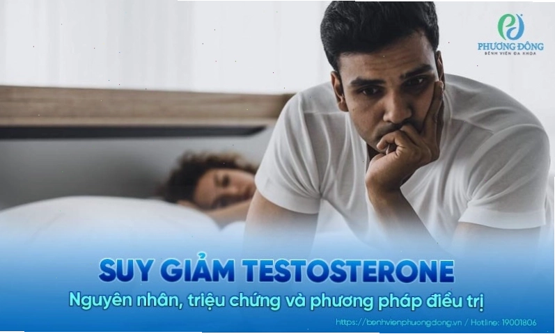 Ảnh minh họa vấn đề suy giảm testosterone