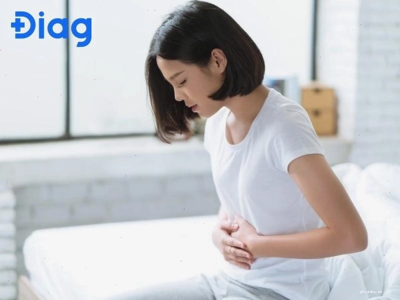 Ảnh mô phỏng tình trạng viêm âm đạo gây mùi hôi trong kỳ kinh