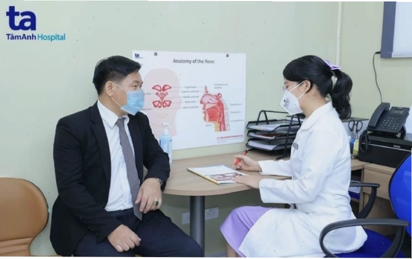 Ảnh mô tả tình trạng ngáy khi ngủ