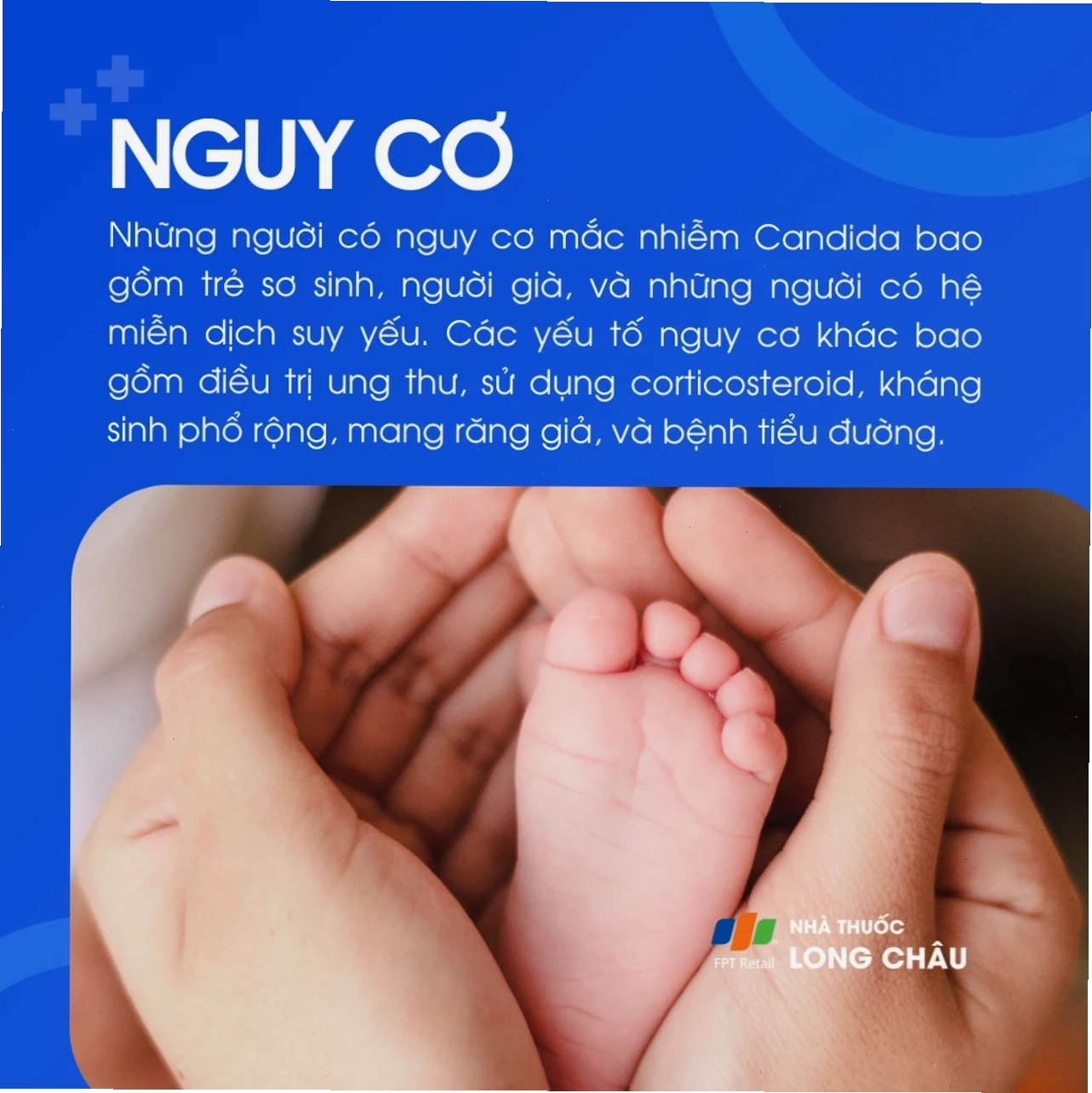 Ảnh nhóm đối tượng có nguy cơ cao bị nhiễm nấm candida