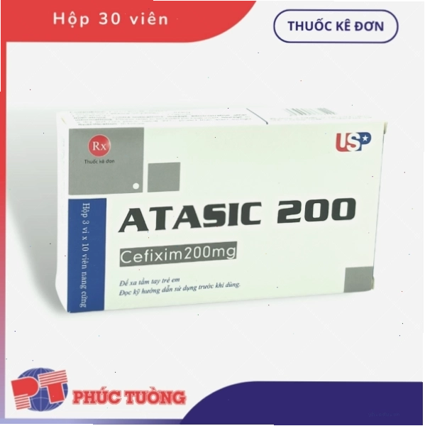 ATASIC 200 hỗ trợ điều trị nhiễm khuẩn và nhiễm trùng hô hấp
