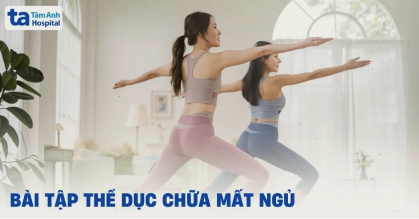 Bài tập thể dục chữa mất ngủ