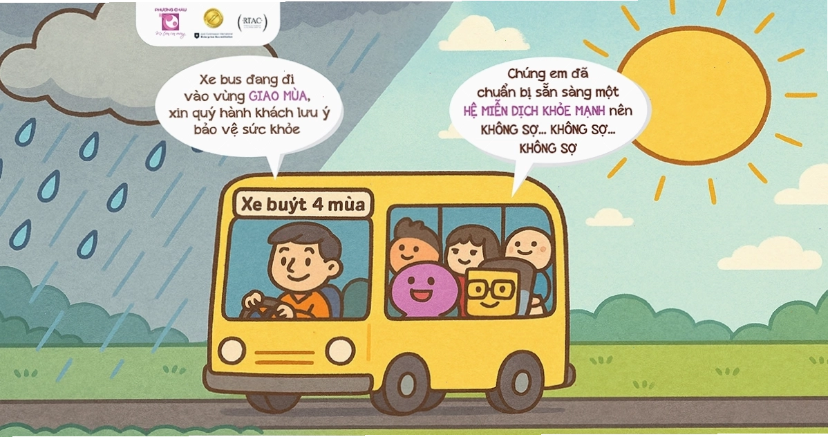Bảo vệ sức khỏe khi giao mùa