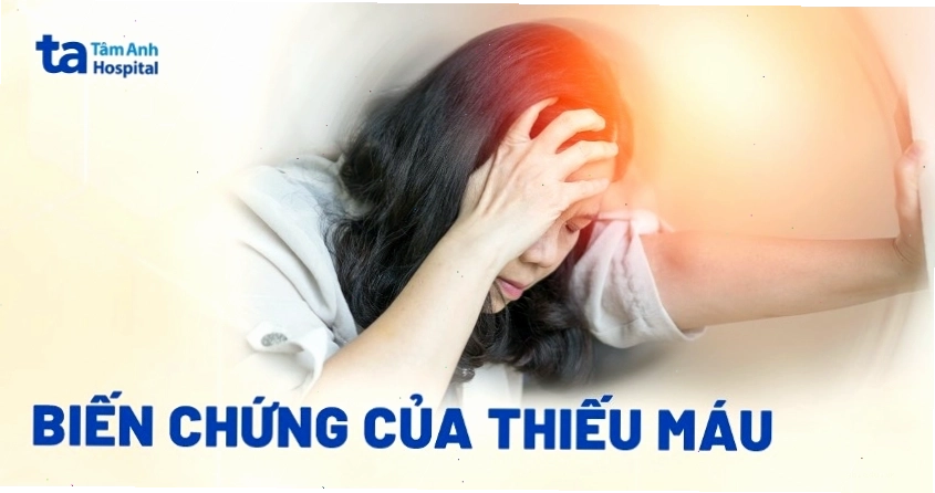 Biến chứng của thiếu máu