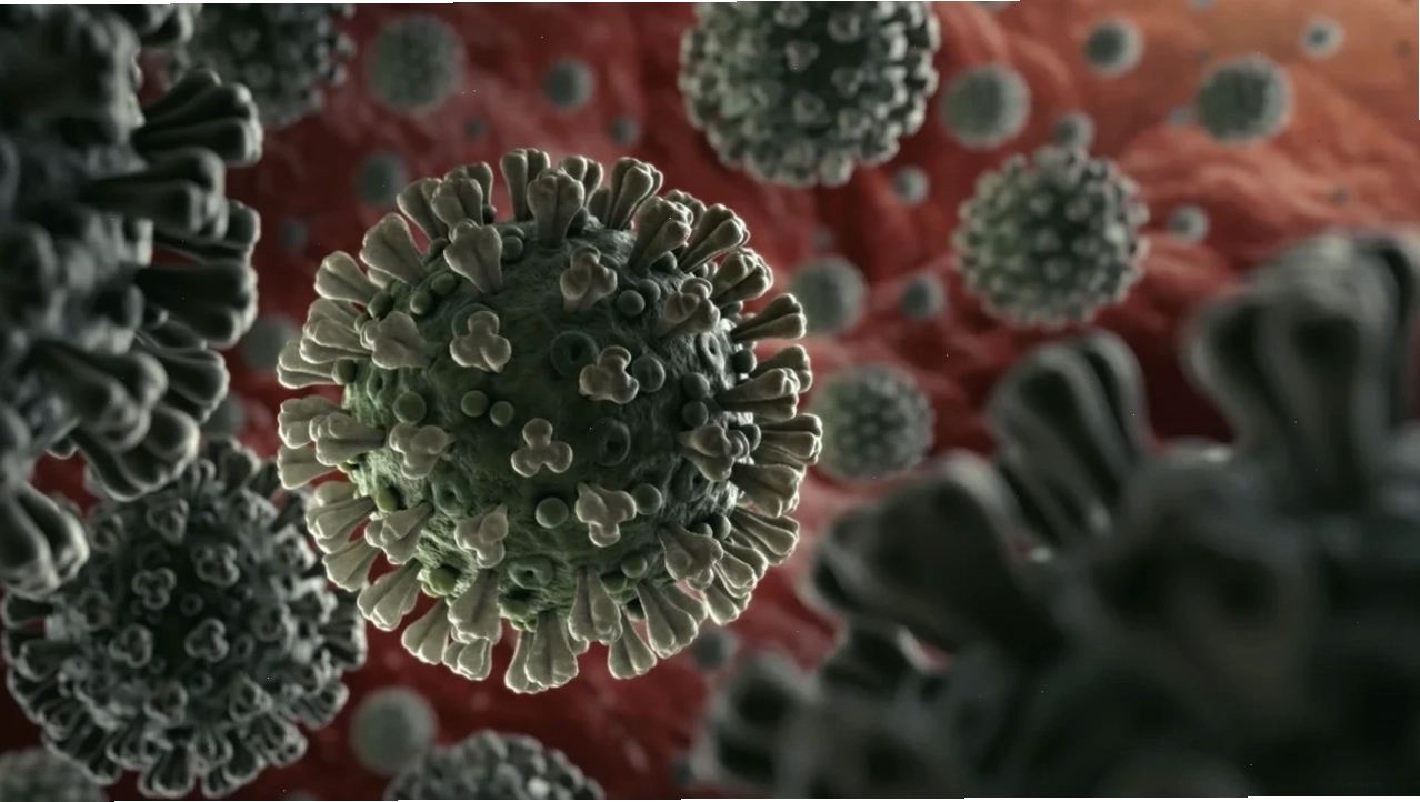Biểu đồ thể hiện các triệu chứng thường gặp khi nhiễm virus SARS-CoV-2