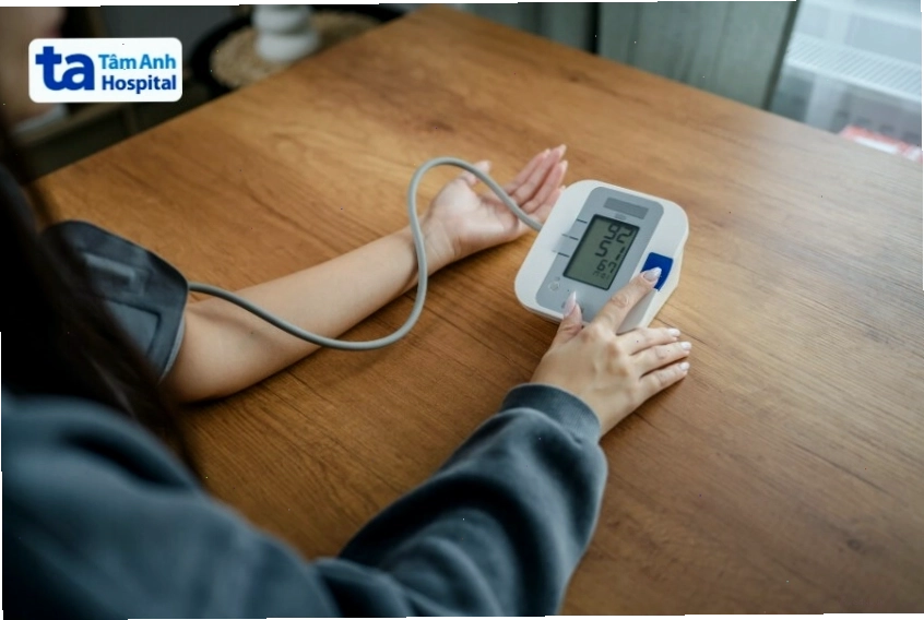Biểu đồ thể hiện mức huyết áp tâm trương 60 mmHg là ngưỡng thấp
