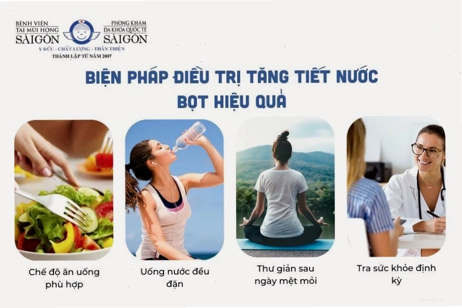 Các biện pháp điều trị giúp tăng tuyến nước bọt hiệu quả