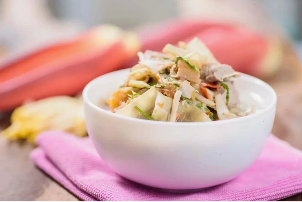 Canh chua hoa chuối