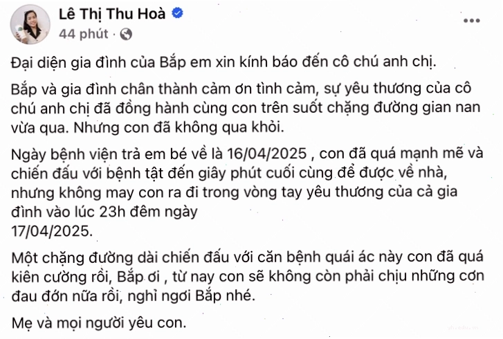 Chăm sóc trẻ nhỏ
