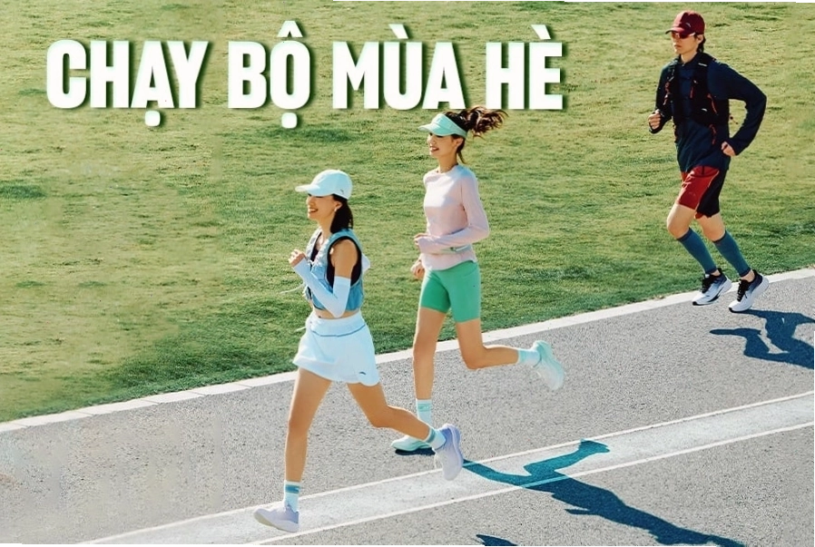Chạy bộ mùa hè