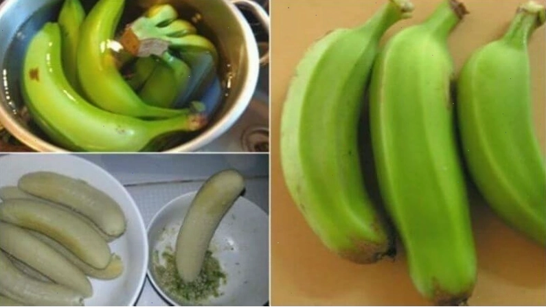 Chuối xanh trong chế độ ăn hàng ngày