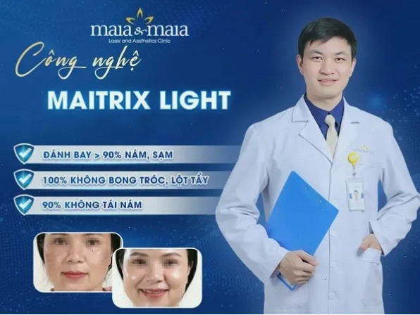 công nghệ maitrix light tại maia