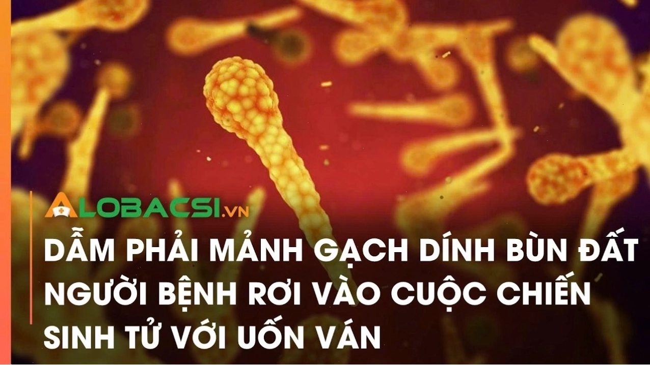 Dẫm phải gạch bẩn và cái kết là uốn ván nguy kịch