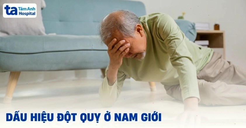 Dấu hiệu nhận biết sớm đột quỵ ở nam giới