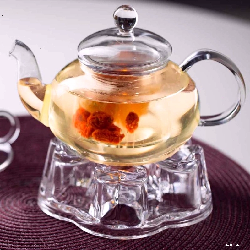 Dây tơ hồng kết hợp với hoa cúc, kỉ tử