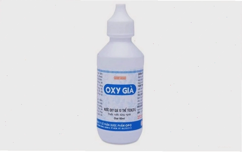 Dùng oxy già làm sáng bạc