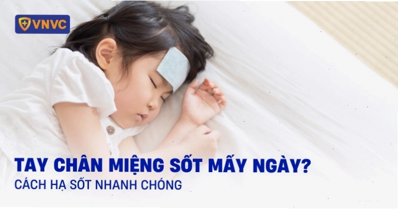 Giải đáp tay chân miệng sốt mấy ngày thì khỏi