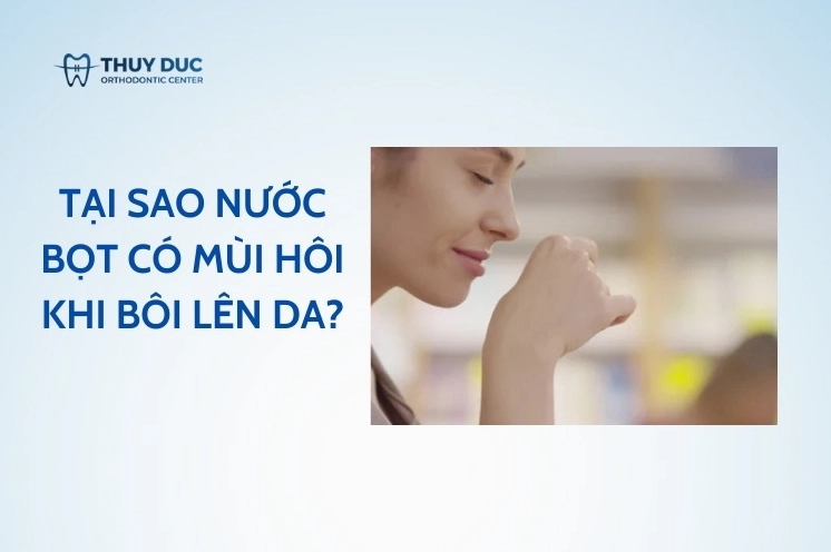 Giải đáp thắc mắc nước bọt có mùi hôi thối là bệnh gì chi tiết nhất