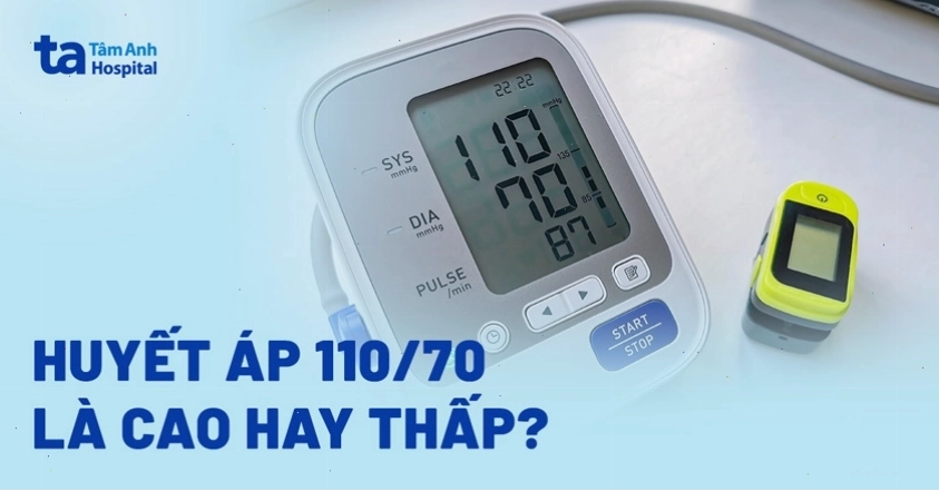 Giải đáp thắc mắc về huyết áp 110/70