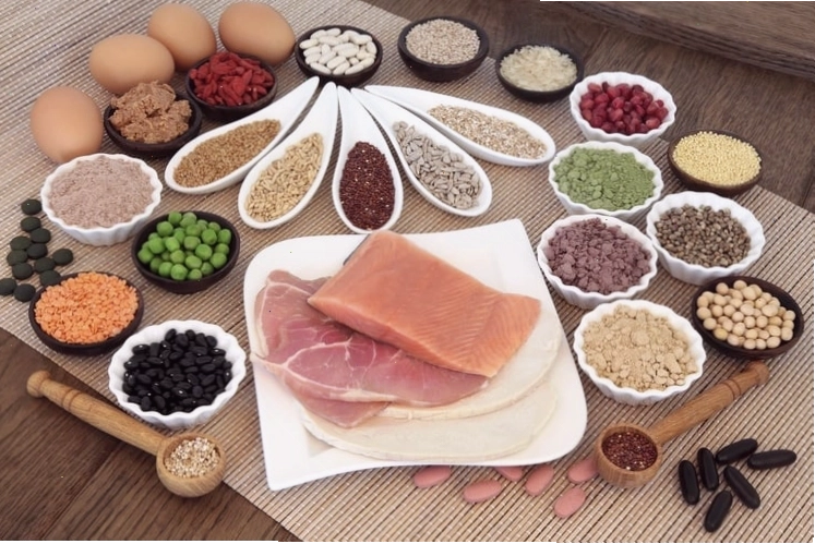 Hình ảnh các thực phẩm giàu chất đạm cần bổ sung