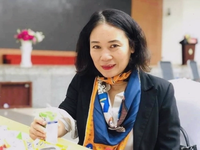 Hình ảnh chân dung nhà báo Tạ Bích Loan