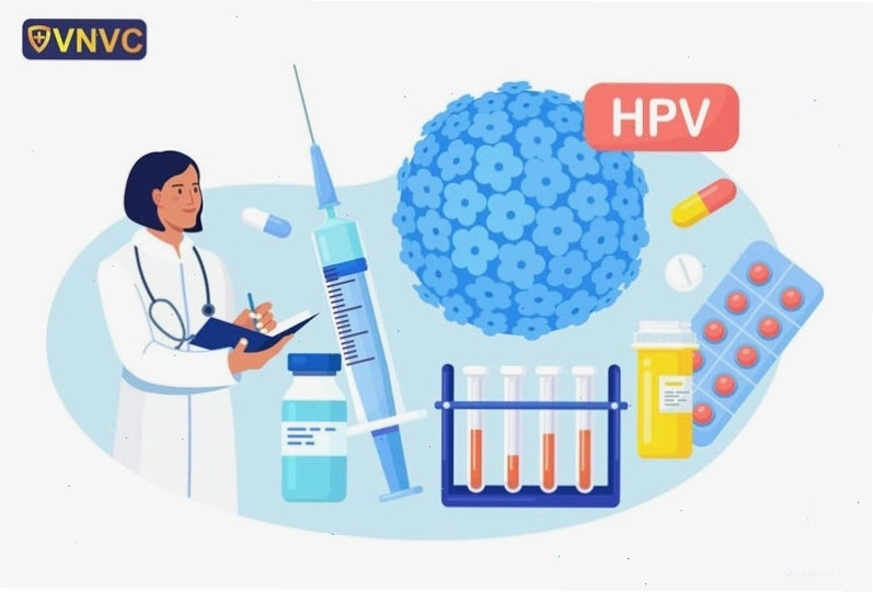 Hình ảnh kết quả xét nghiệm dương tính với HPV