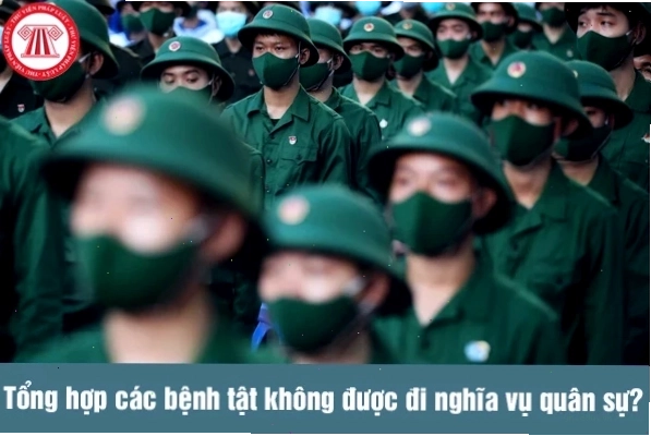Hình ảnh minh họa các danh mục bệnh lý không đạt yêu cầu sức khỏe quân sự