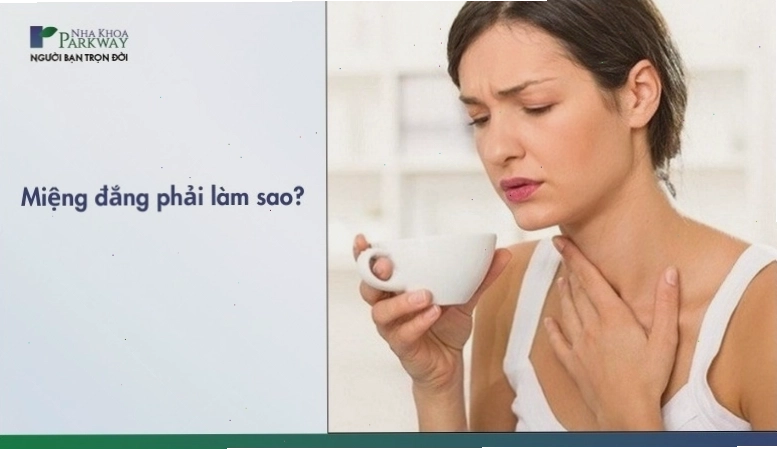 Hình ảnh minh họa cảm giác đắng miệng thường gặp trong cuộc sống hàng ngày