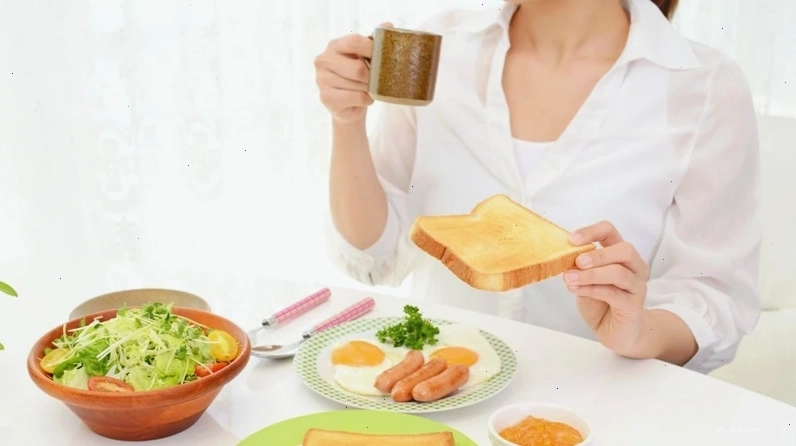 Hình ảnh minh họa chế độ ăn uống ảnh hưởng đến kích thước vòng bụng