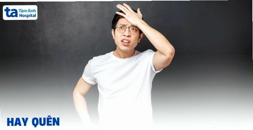 Hình ảnh minh họa tình trạng hay quên ở người trẻ và người già