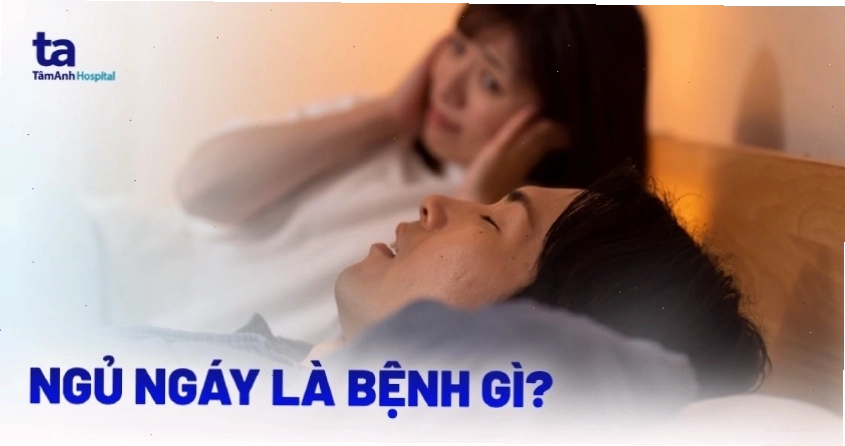 Hình ảnh minh họa tình trạng ngủ ngáy phổ biến