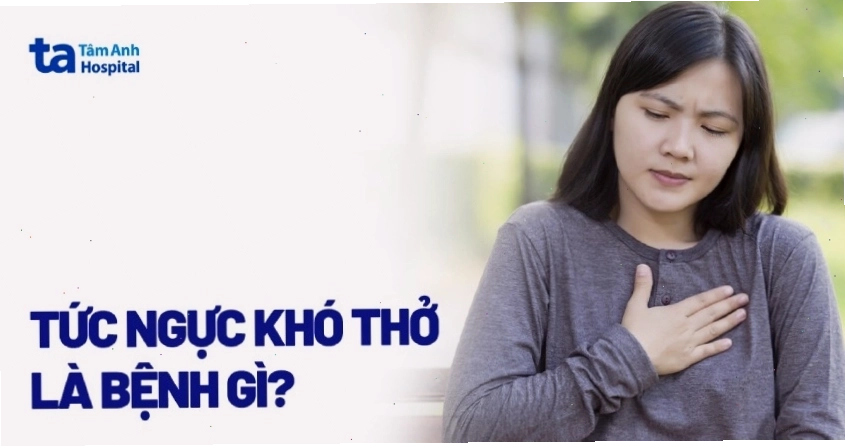 Hình ảnh minh họa tình trạng tức ngực khó thở ở người trưởng thành