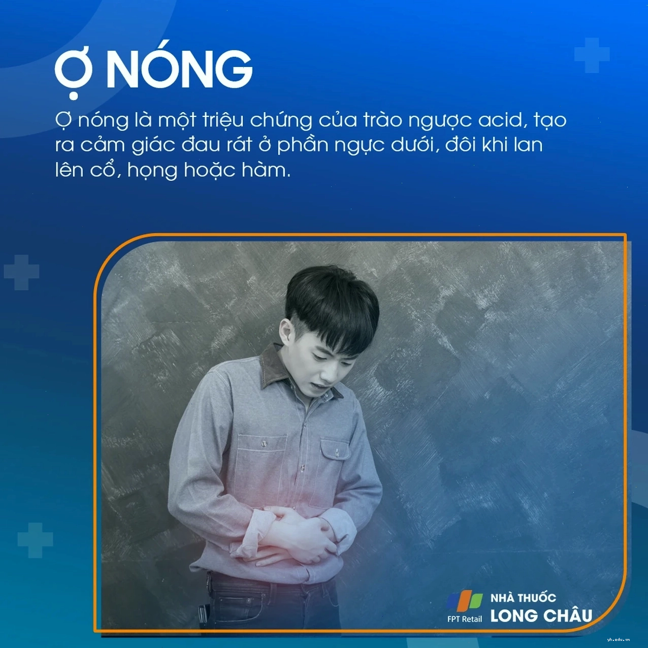 Hình ảnh minh họa triệu chứng ợ nóng khó chịu sau bữa ăn