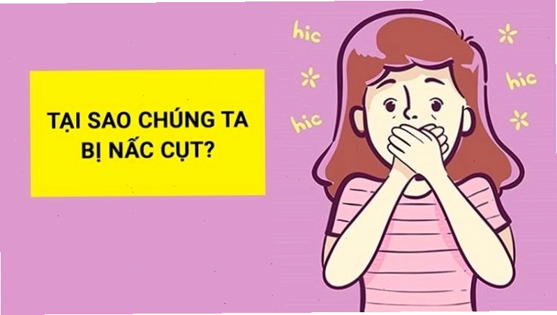 Hình ảnh mô phỏng cơ hoành co thắt không tự chủ gây ra nấc cụt
