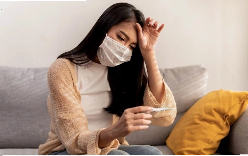Hình ảnh mô phỏng hiện tượng cơ thể run rẩy do ớn lạnh