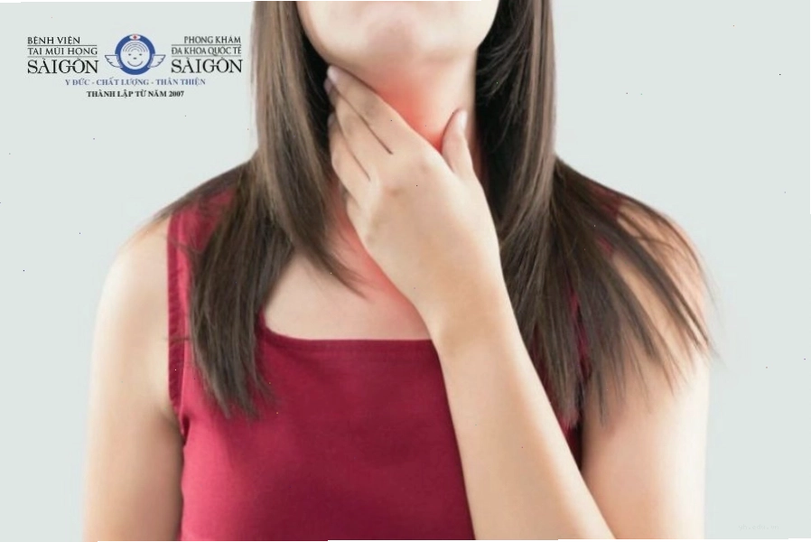 Hình ảnh mô phỏng hiện tượng khô họng gây khát nước