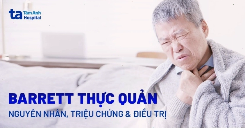 Hình ảnh mô phỏng tình trạng tổn thương tại thực quản