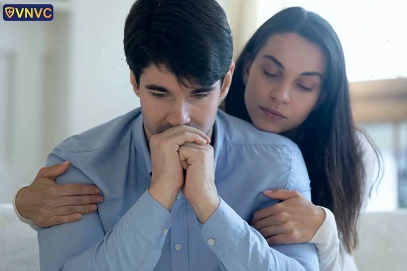 Hình ảnh mô tả vị trí tổn thương do HPV ở nam và nữ