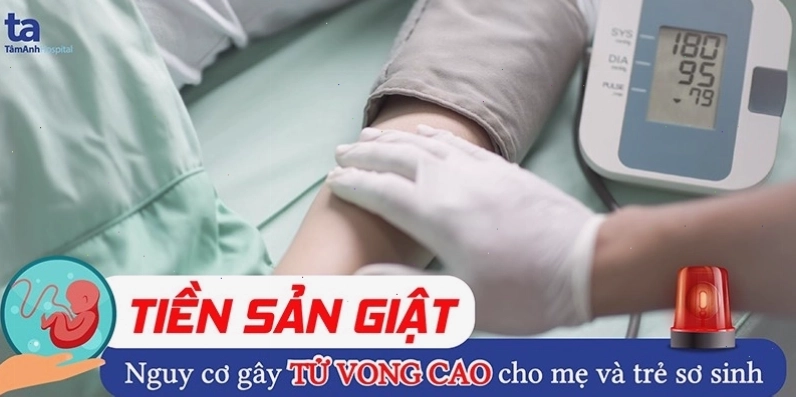Hình ảnh tổng quát mô phỏng diễn biến bệnh tiền sản giật trong cơ thể mẹ bầu