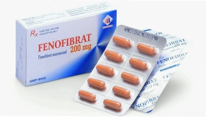 Hình ảnh viên thuốc Fenofibrate