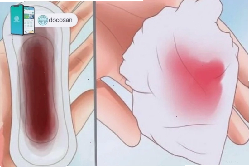 Khí hư màu nâu đỏ
