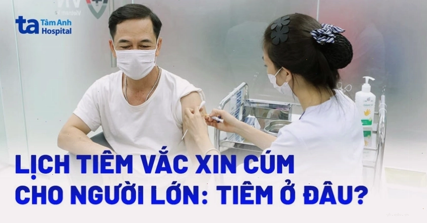 Lịch tiêm vắc xin cúm cho người lớn