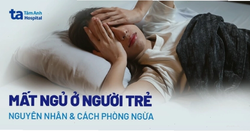 Mất ngủ ở người trẻ tuổi