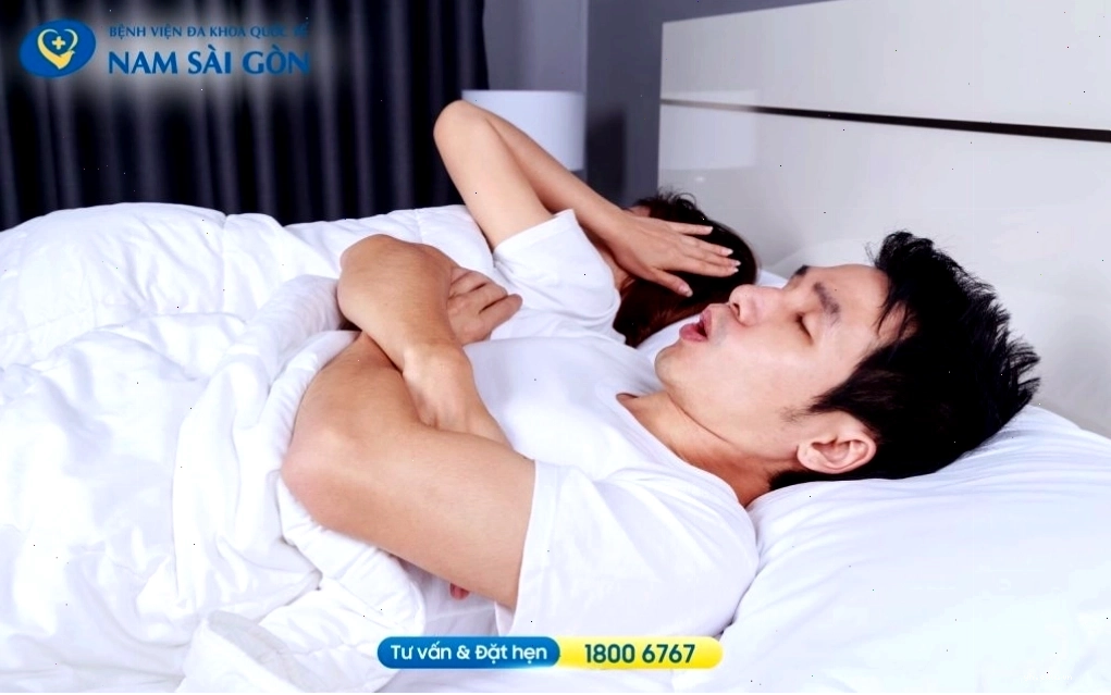 Minh họa cách nhận biết ngủ ngáy là gì