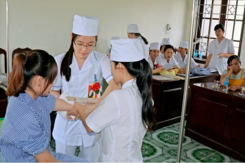 Minh họa cơ chế hoạt động của thuốc hô hấp