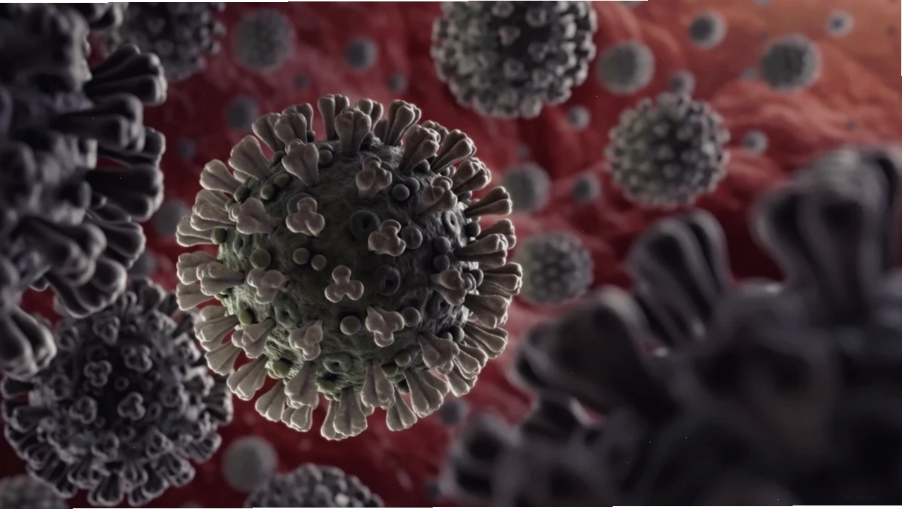 Mô phỏng cấu trúc virus SARS-CoV-2